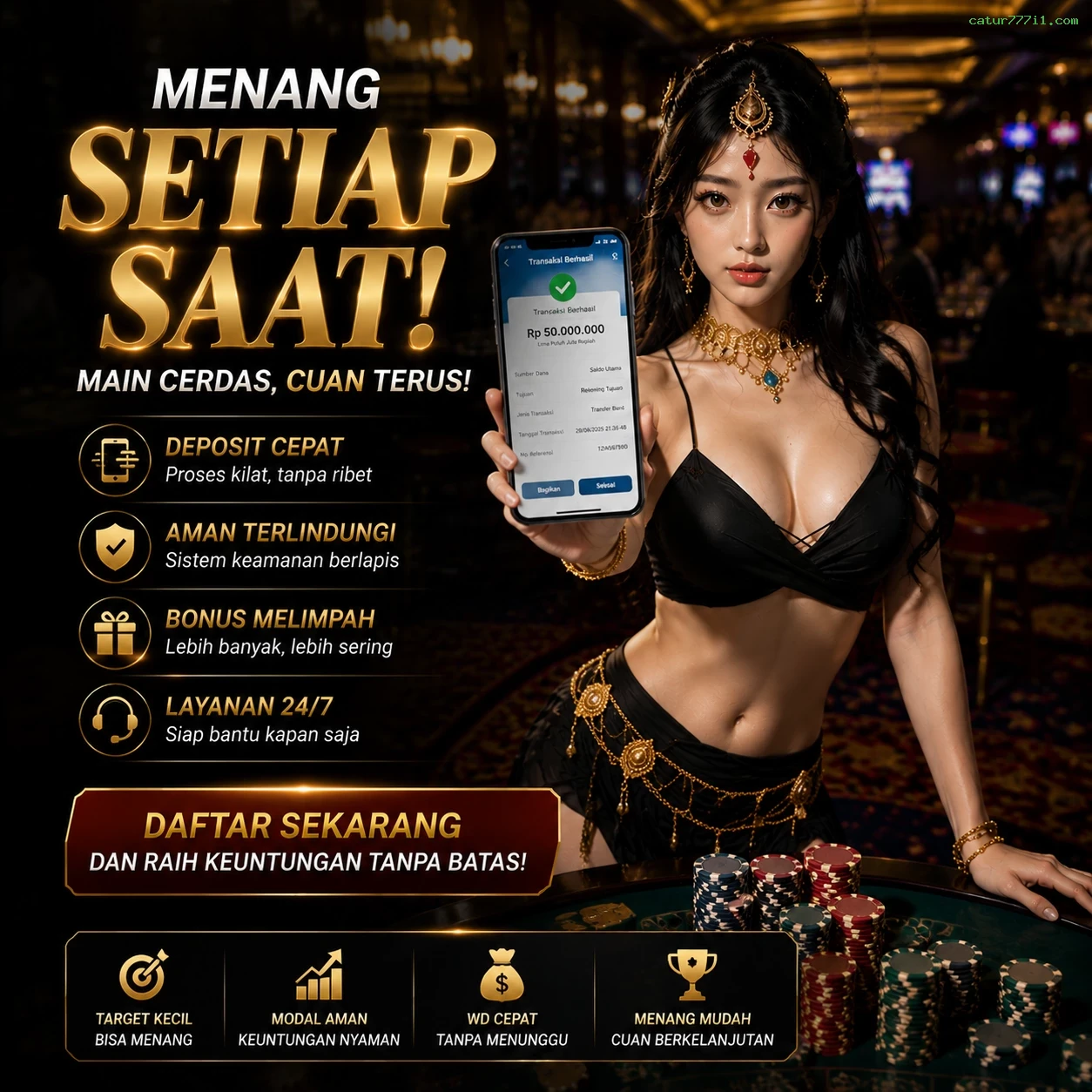 Ikon aplikasi catur777 resmi